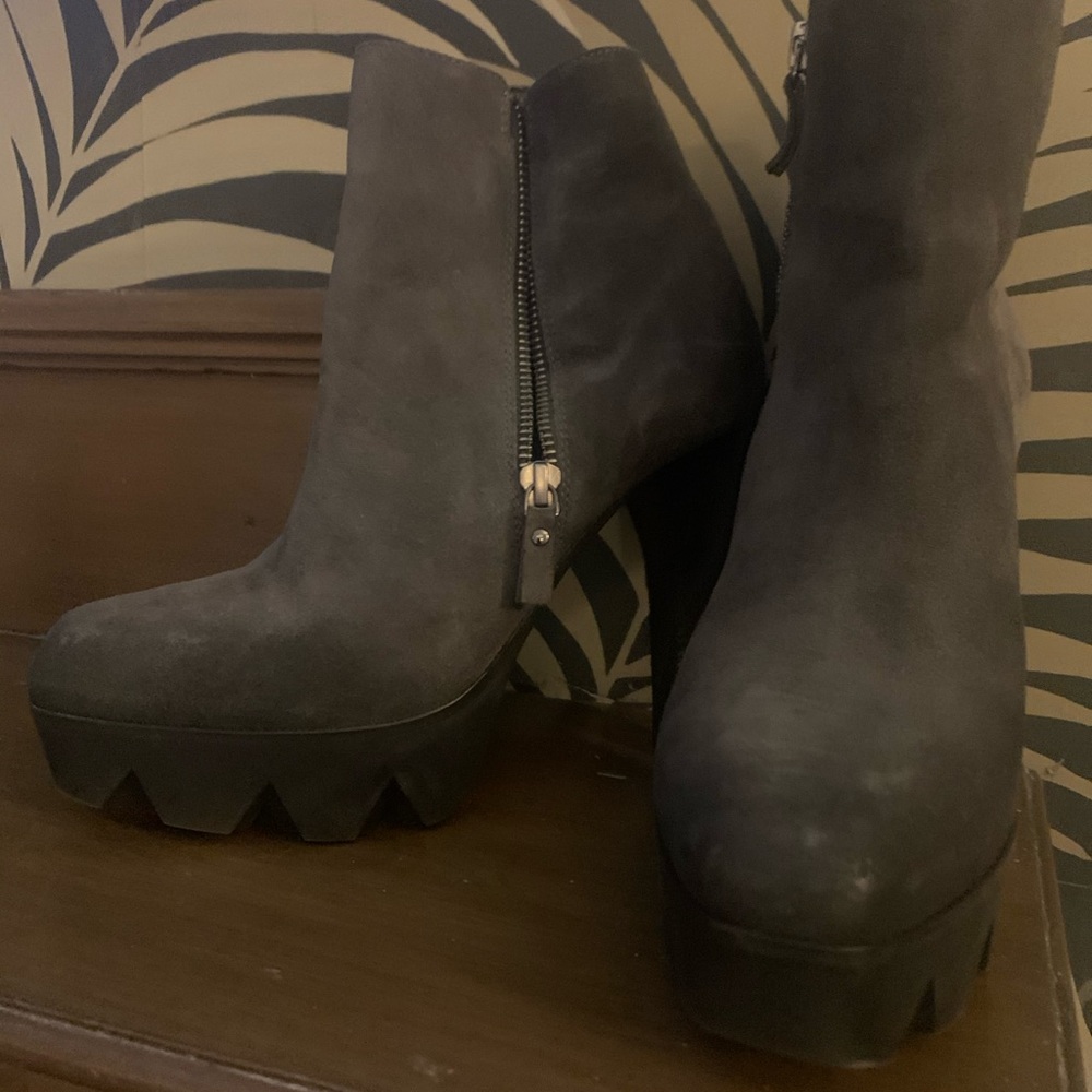 Women’s ankle high heel boots